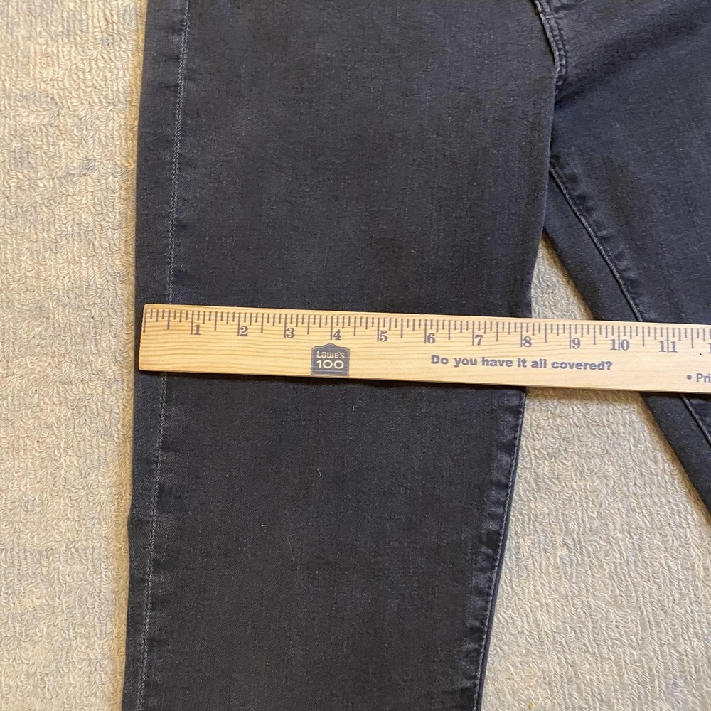 AG Adriano Goldschmied The Mari Jeans Womens 29 Charcoal High Rise Slim Straight - Picture 9 of 15